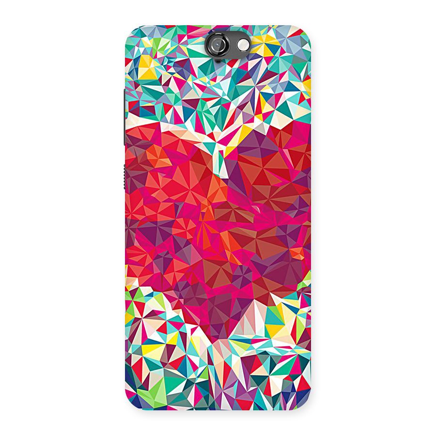 Scrumbled Heart Back Case for HTC One A9