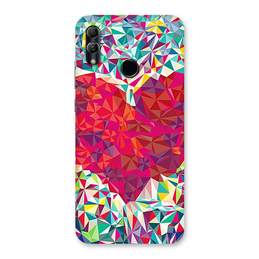 Scrumbled Heart Back Case for Honor 10 Lite