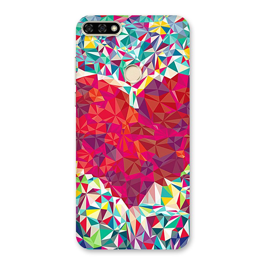 Scrumbled Heart Back Case for Honor 7A
