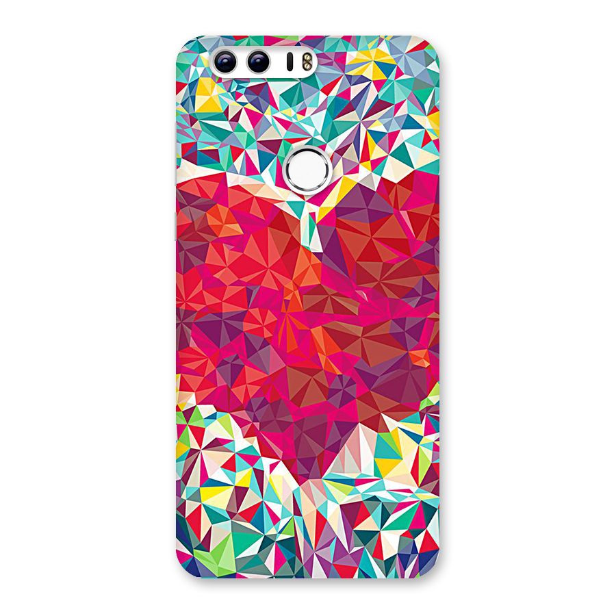 Scrumbled Heart Back Case for Honor 8