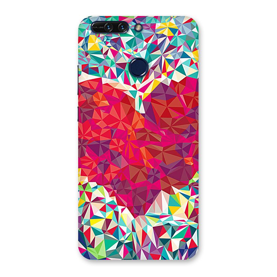 Scrumbled Heart Back Case for Honor 8 Pro