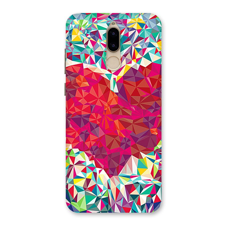 Scrumbled Heart Back Case for Honor 9i