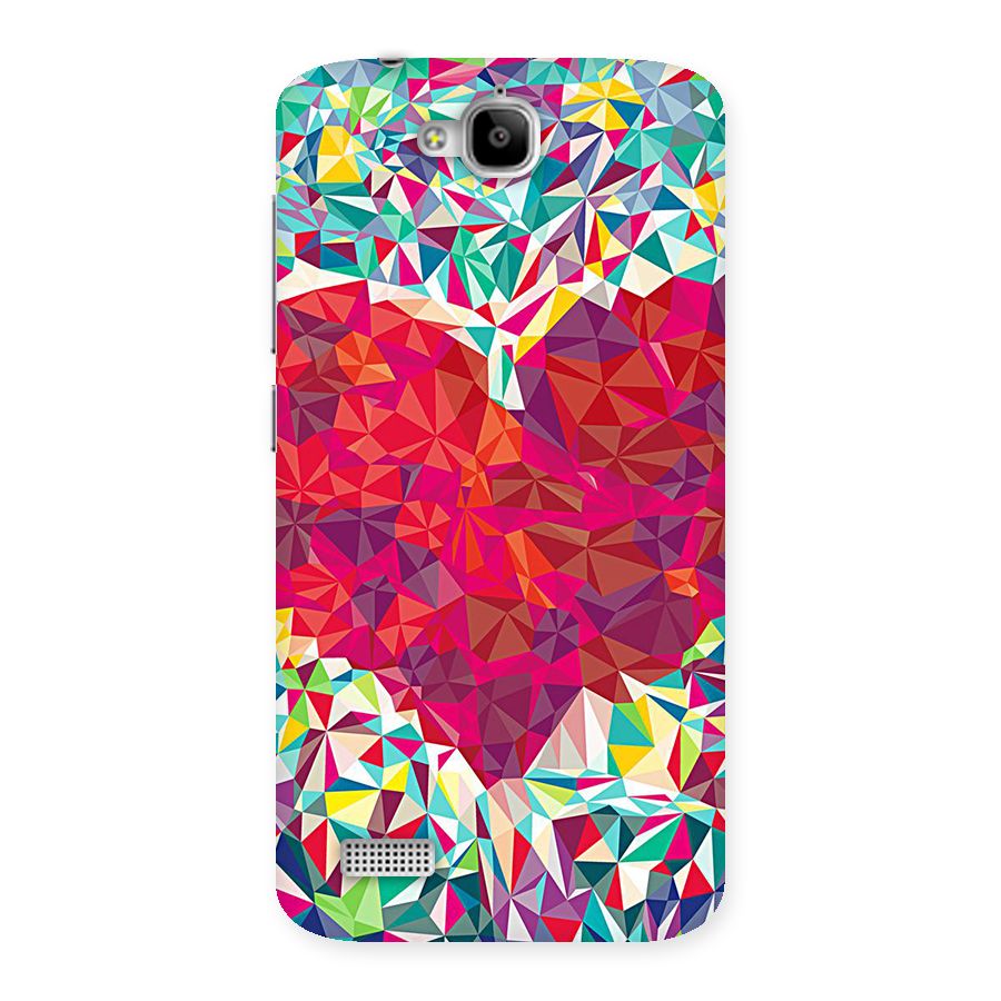 Scrumbled Heart Back Case for Honor Holly