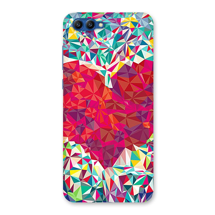 Scrumbled Heart Back Case for Honor View 10