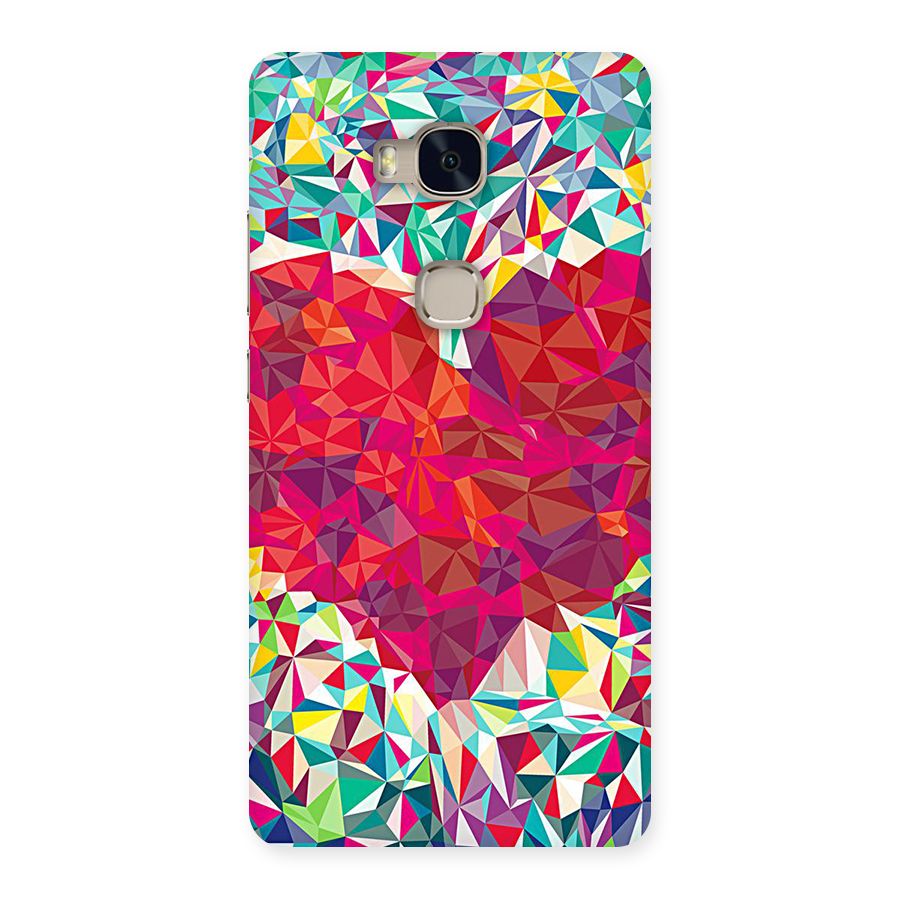 Scrumbled Heart Back Case for Huawei Honor 5X