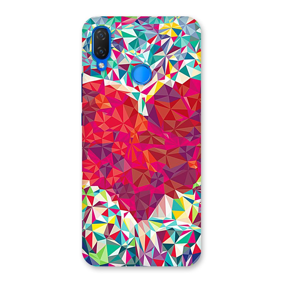 Scrumbled Heart Back Case for Huawei P Smart+