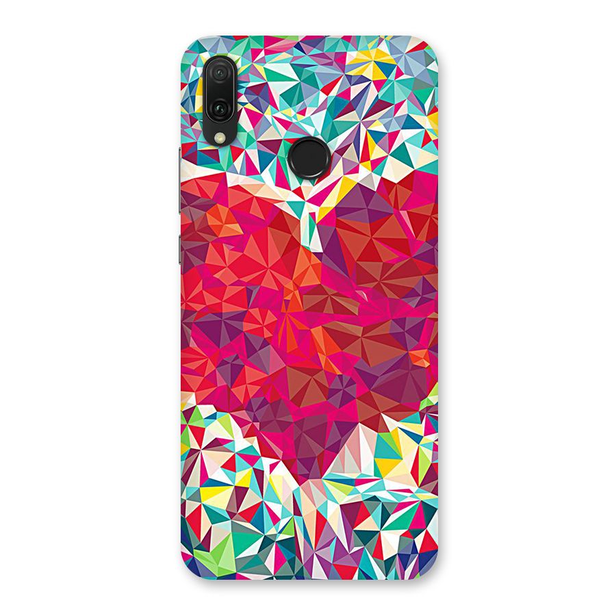 Scrumbled Heart Back Case for Huawei Y9 (2019)