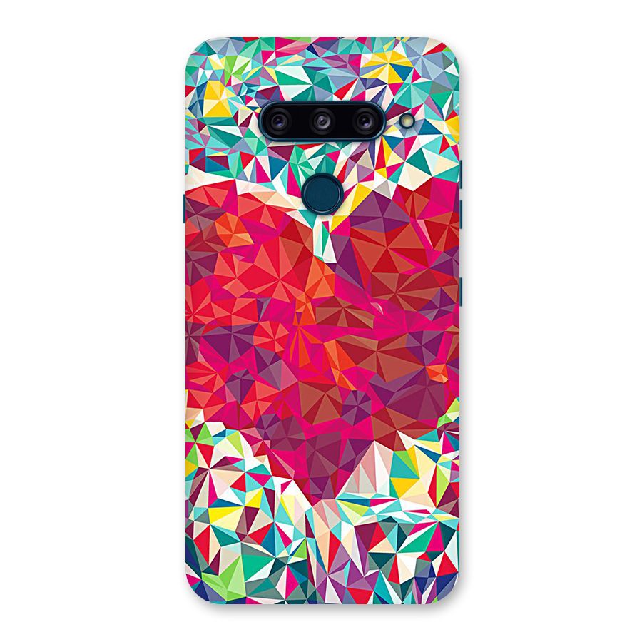 Scrumbled Heart Back Case for LG  V40 ThinQ