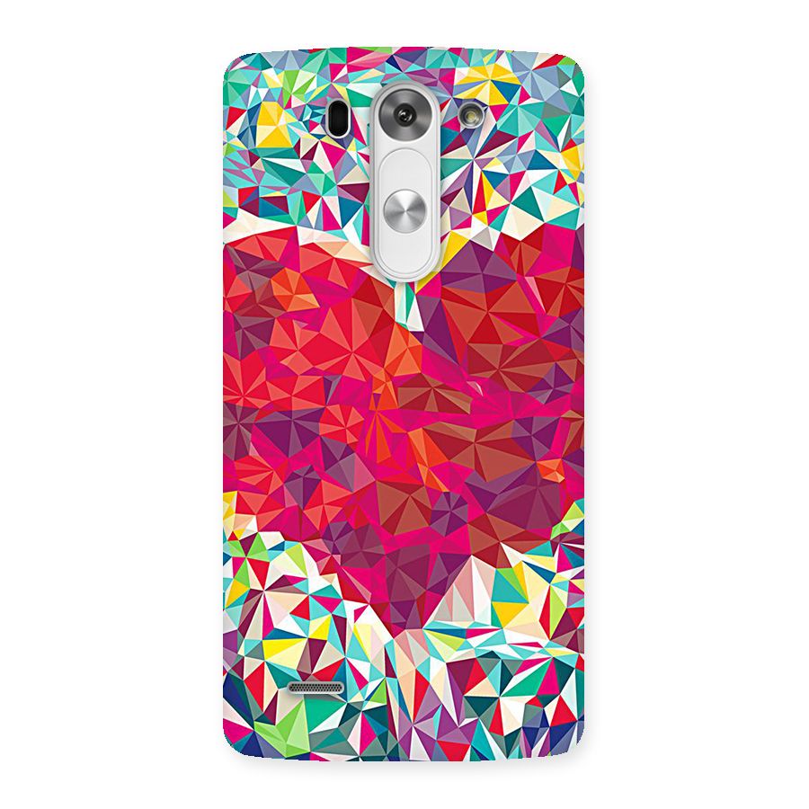 Scrumbled Heart Back Case for LG G3 Mini