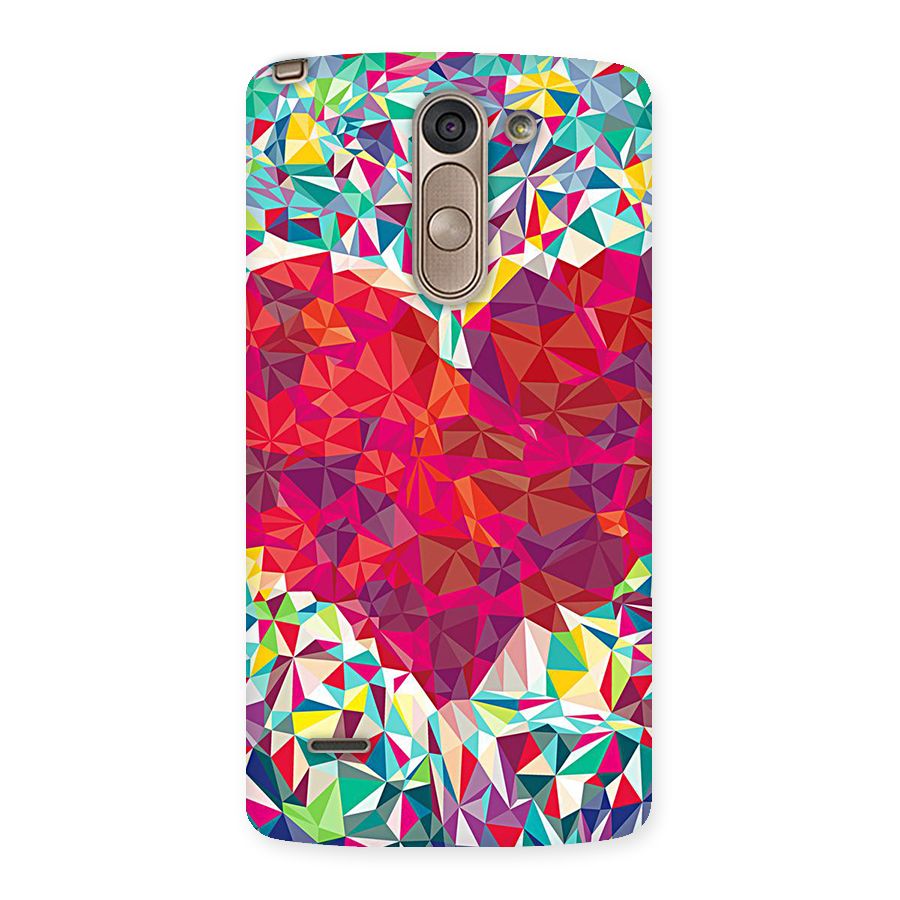 Scrumbled Heart Back Case for LG G3 Stylus