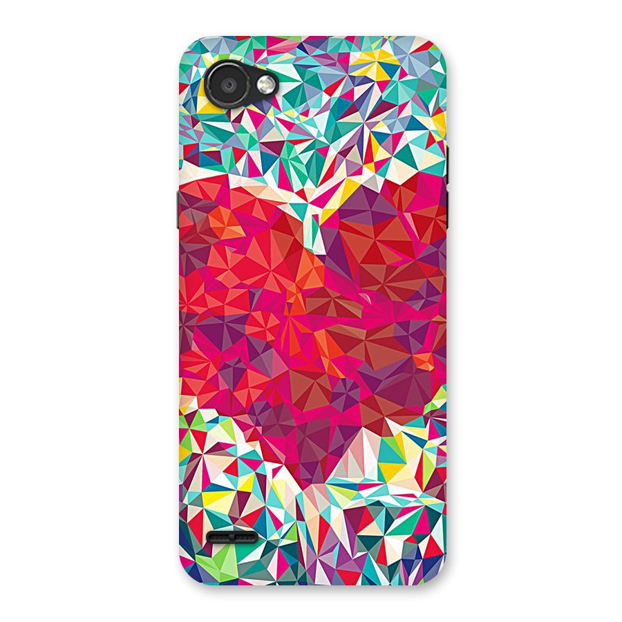 Scrumbled Heart Back Case for LG Q6