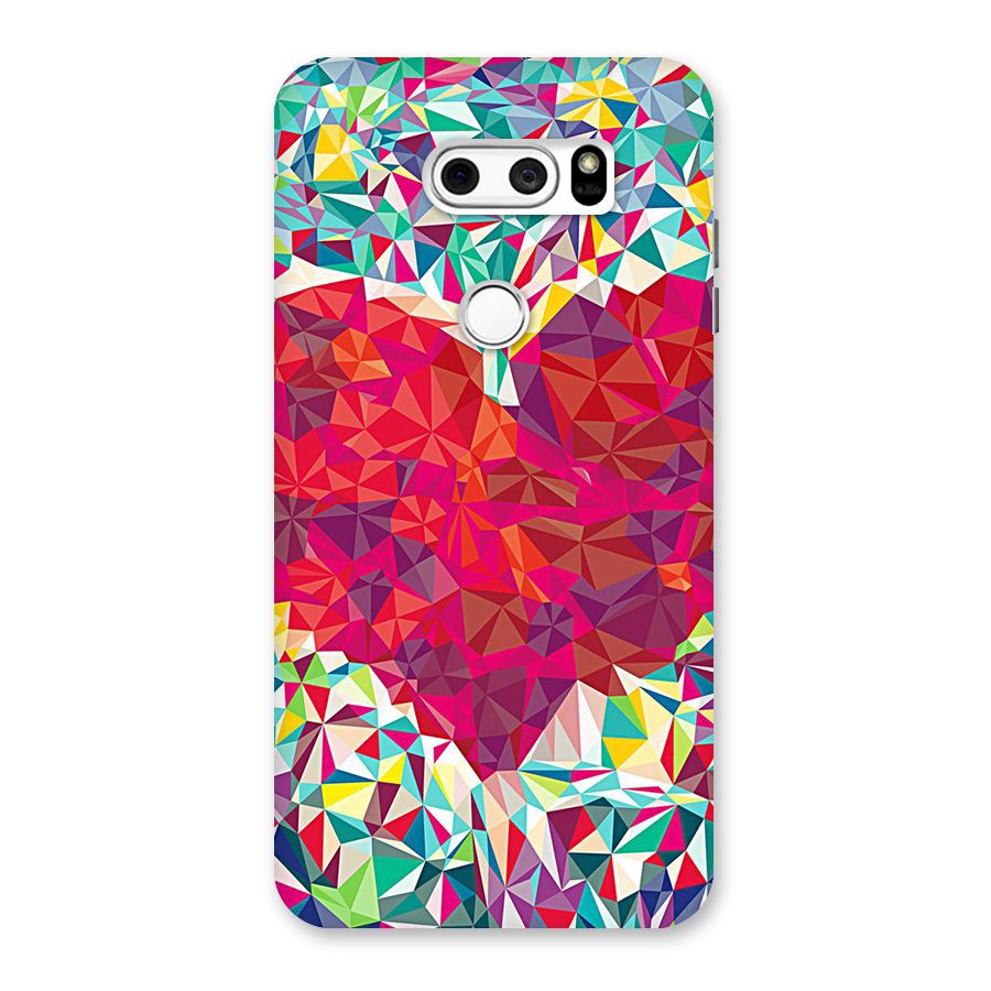 Scrumbled Heart Back Case for LG V30