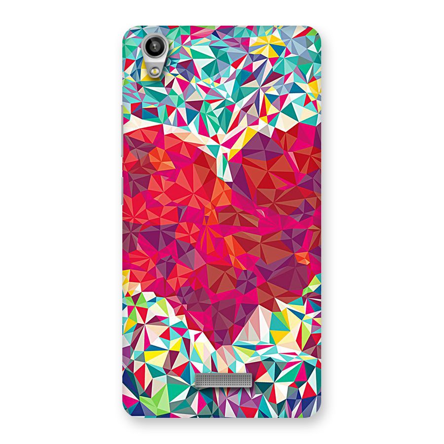 Scrumbled Heart Back Case for Lava-Pixel-V1