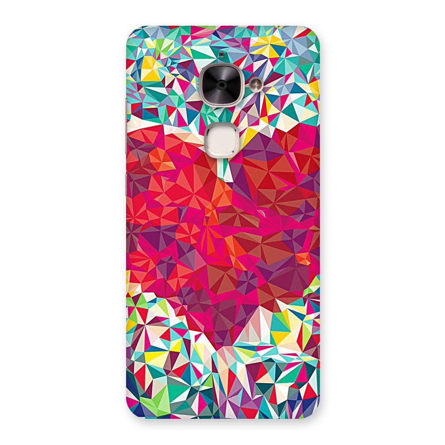 Scrumbled Heart Back Case for Le 2