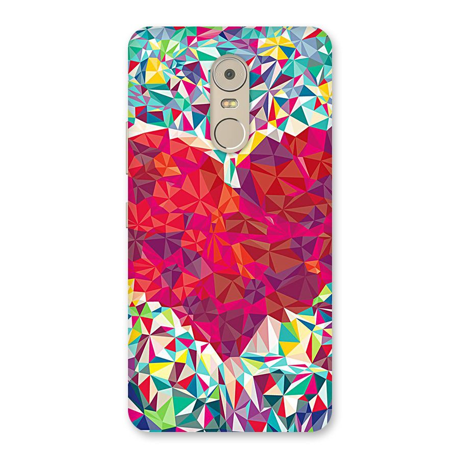 Scrumbled Heart Back Case for Lenovo K6 Note
