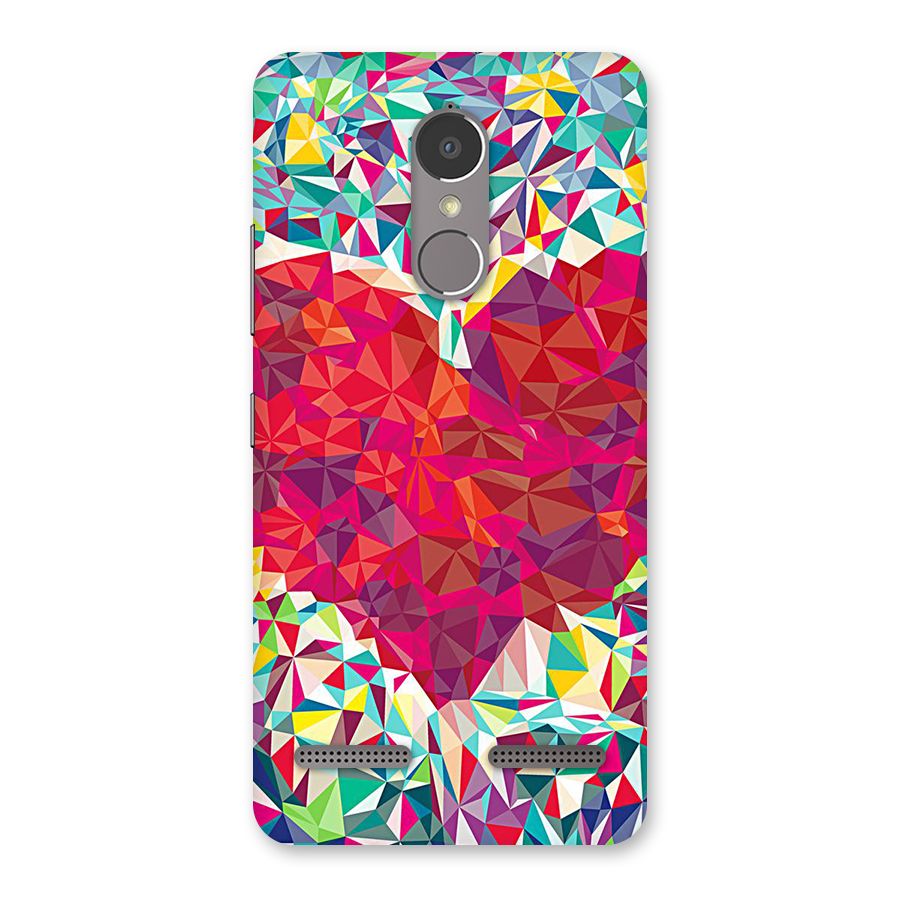 Scrumbled Heart Back Case for Lenovo K6 Power