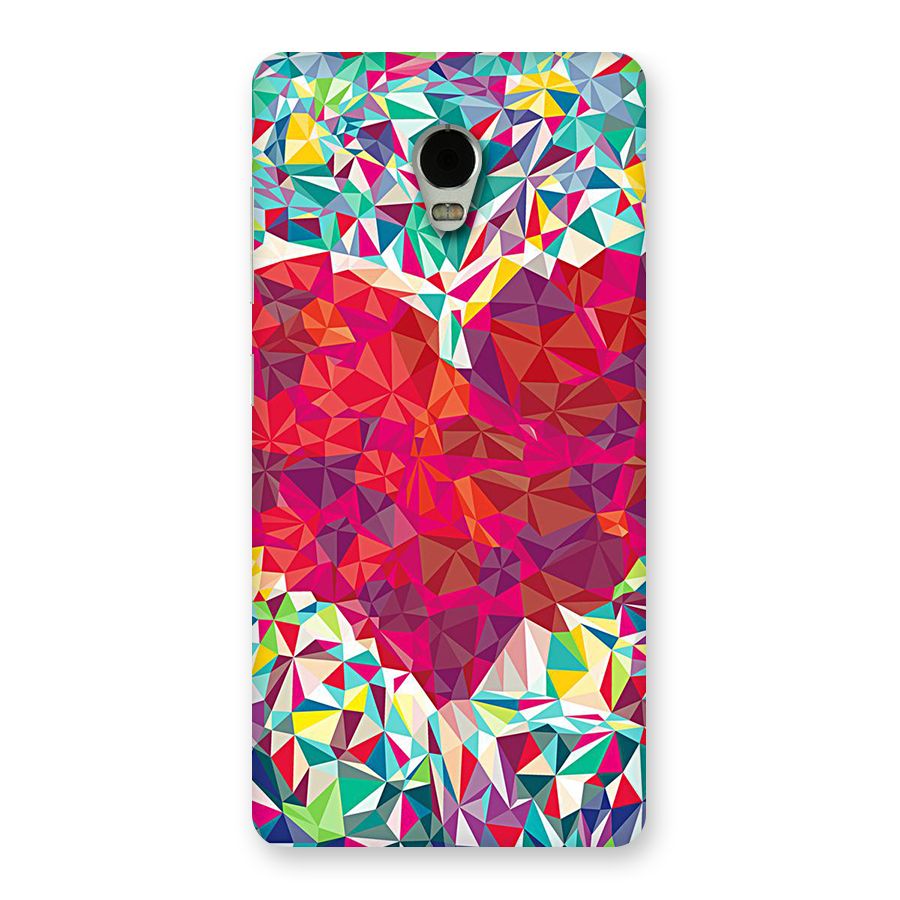 Scrumbled Heart Back Case for Lenovo Vibe P1