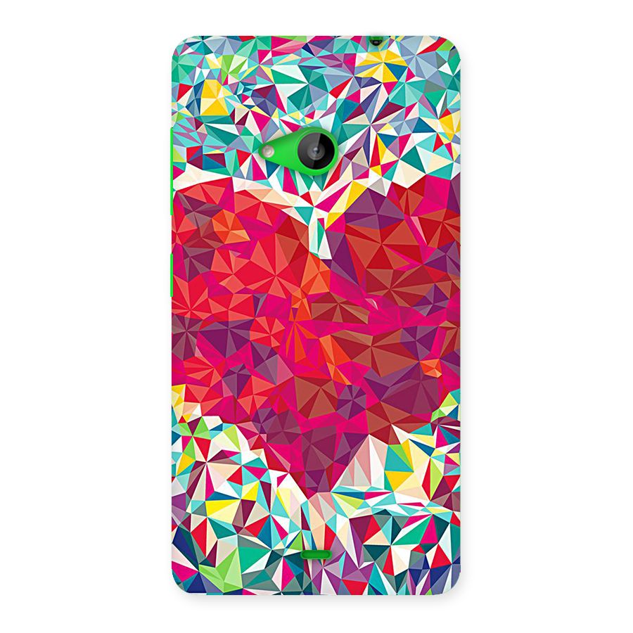 Scrumbled Heart Back Case for Lumia 535