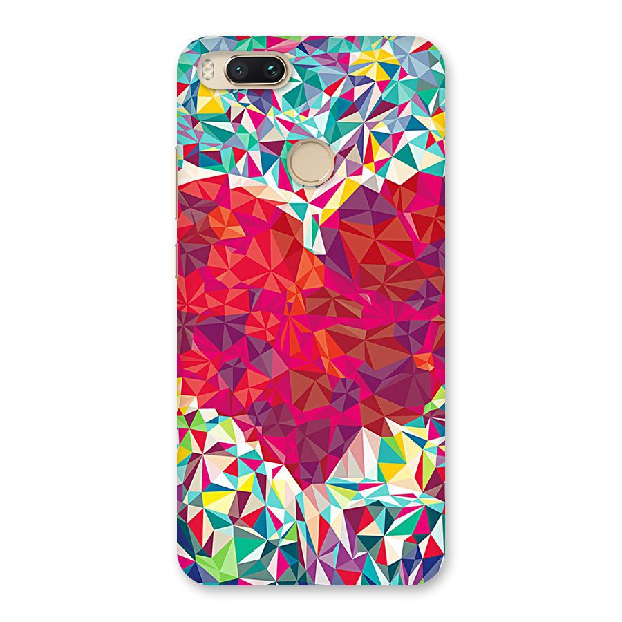 Scrumbled Heart Back Case for Mi A1