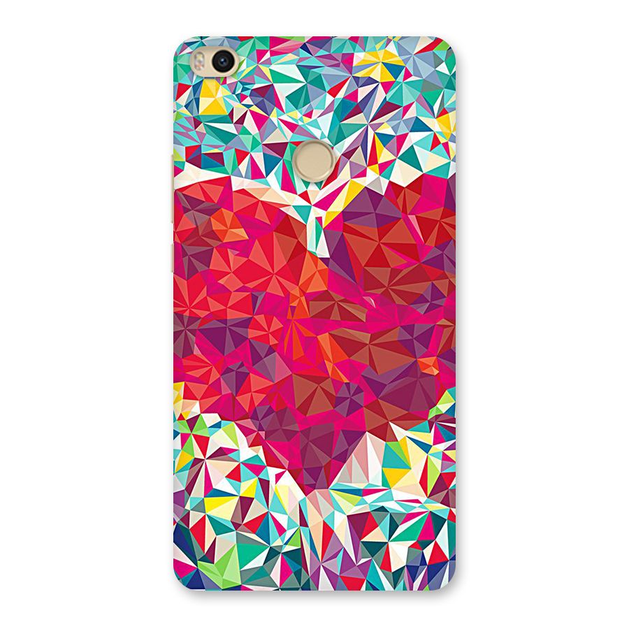 Scrumbled Heart Back Case for Mi Max 2