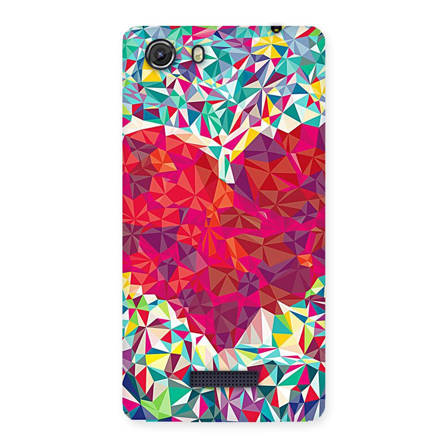 Scrumbled Heart Back Case for Micromax Unite 3