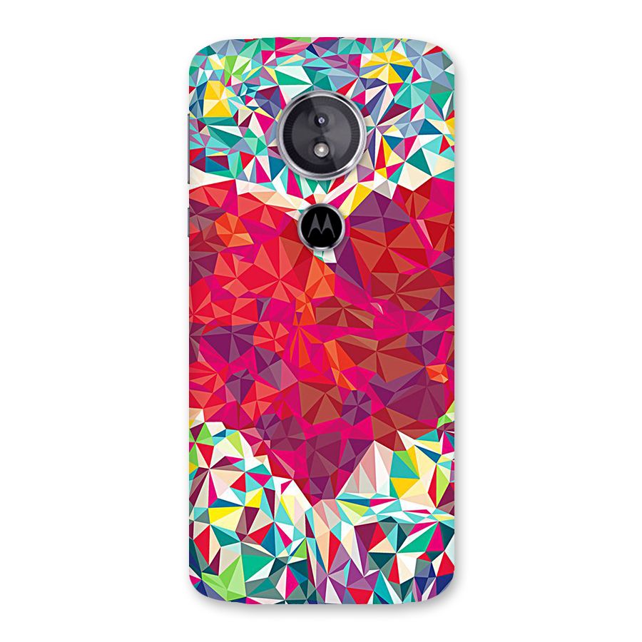 Scrumbled Heart Back Case for Moto E5