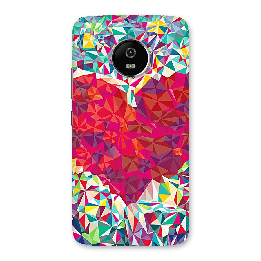 Scrumbled Heart Back Case for Moto G5