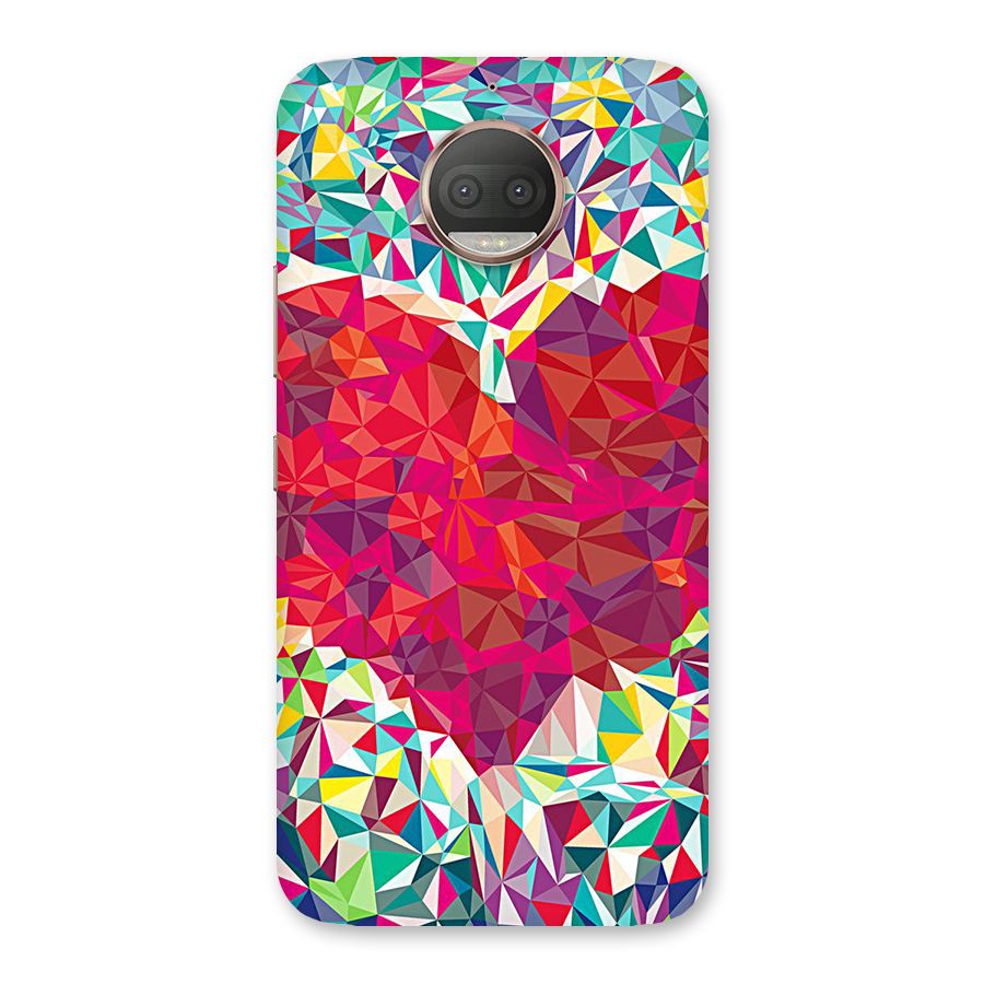 Scrumbled Heart Back Case for Moto G5s Plus