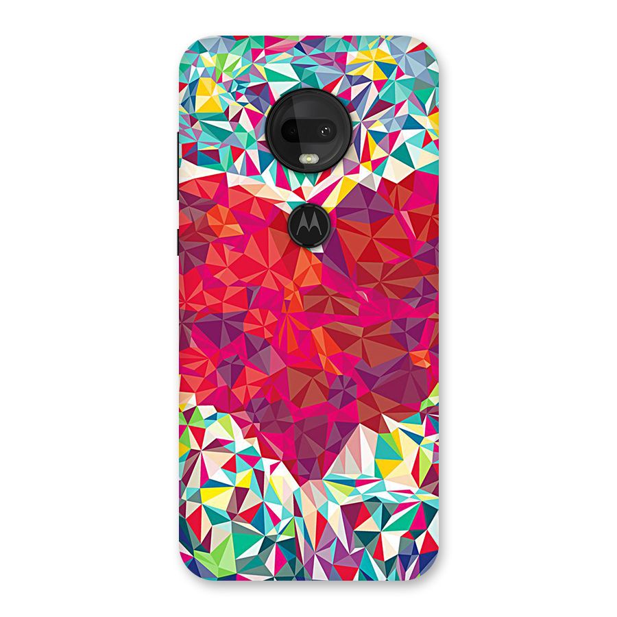 Scrumbled Heart Back Case for Moto G7