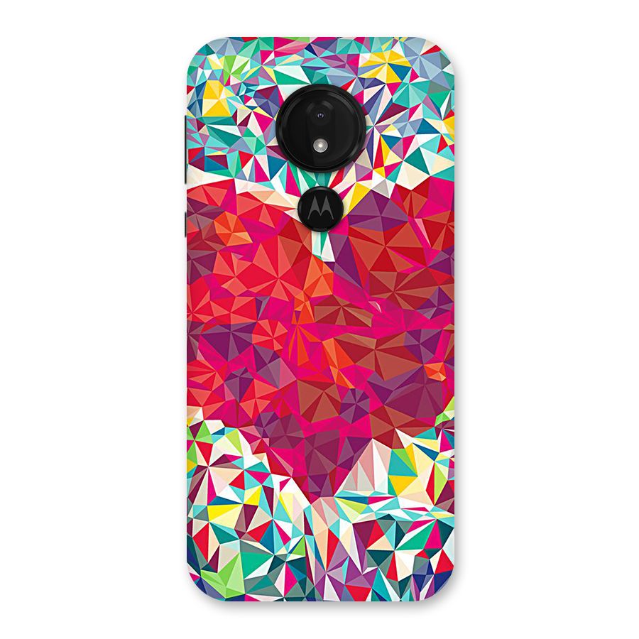 Scrumbled Heart Back Case for Moto G7 Power