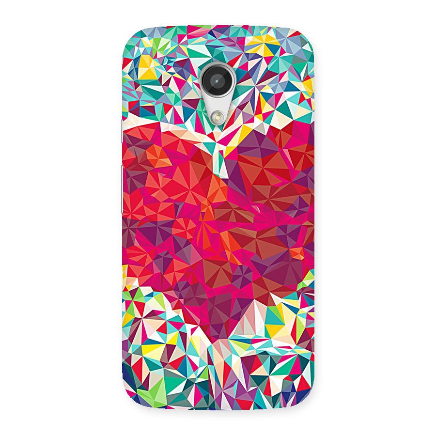 Scrumbled Heart Back Case for Moto G 2nd Gen