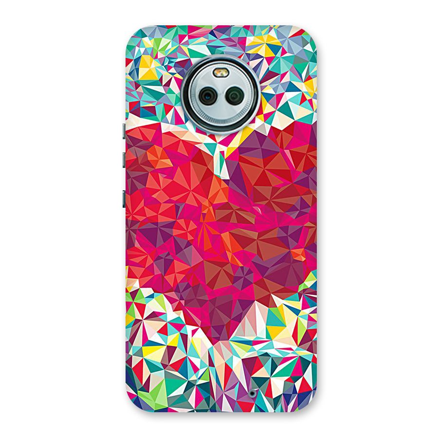 Scrumbled Heart Back Case for Moto X4