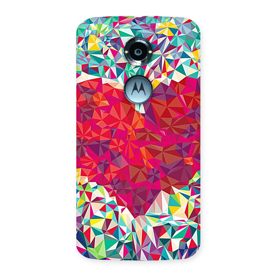 Scrumbled Heart Back Case for Moto X 2nd Gen