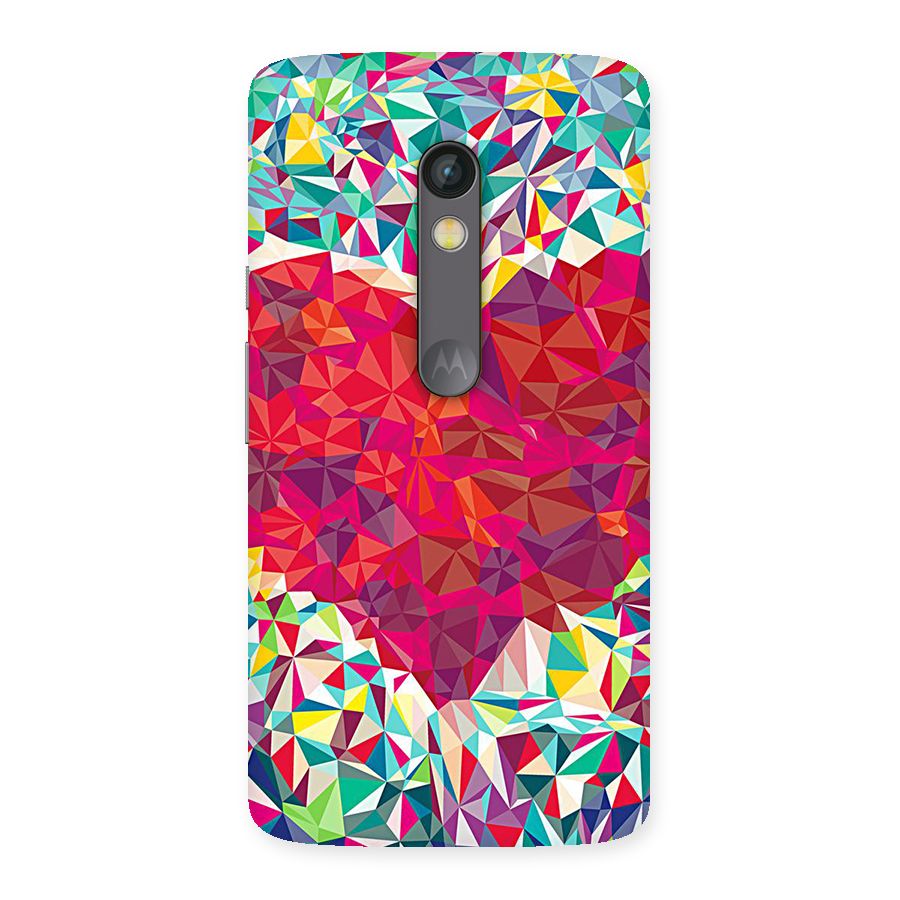 Scrumbled Heart Back Case for Moto X Play