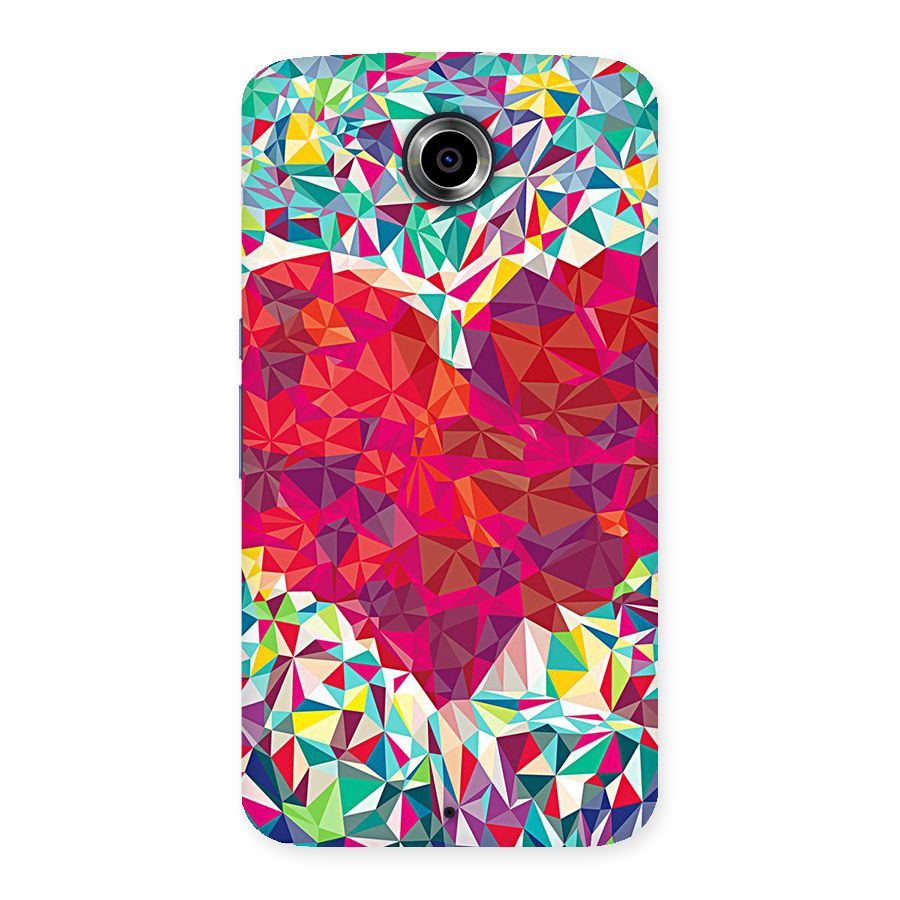 Scrumbled Heart Back Case for Nexsus 6