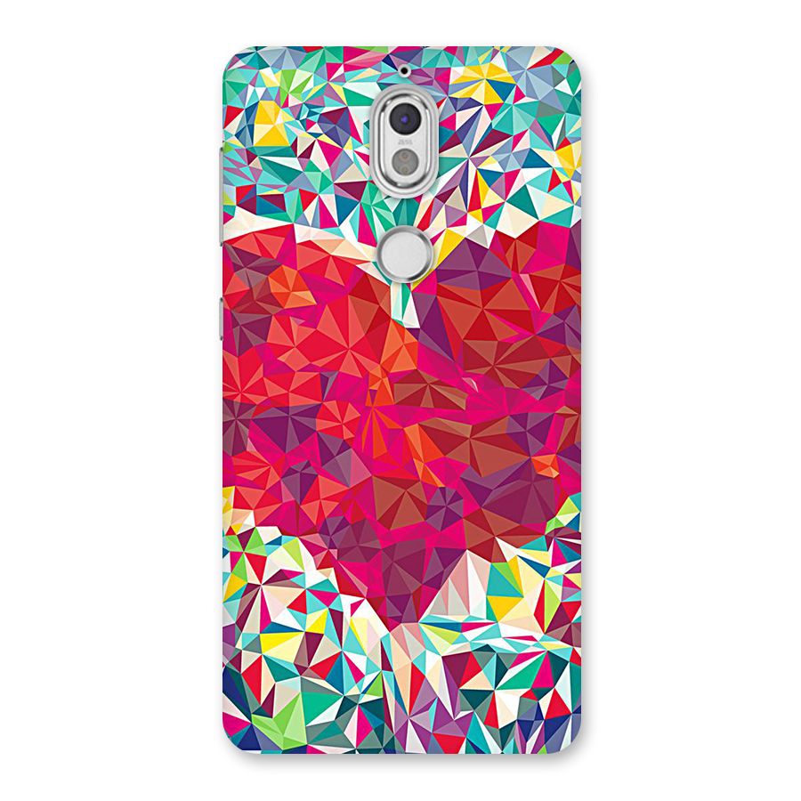 Scrumbled Heart Back Case for Nokia 7