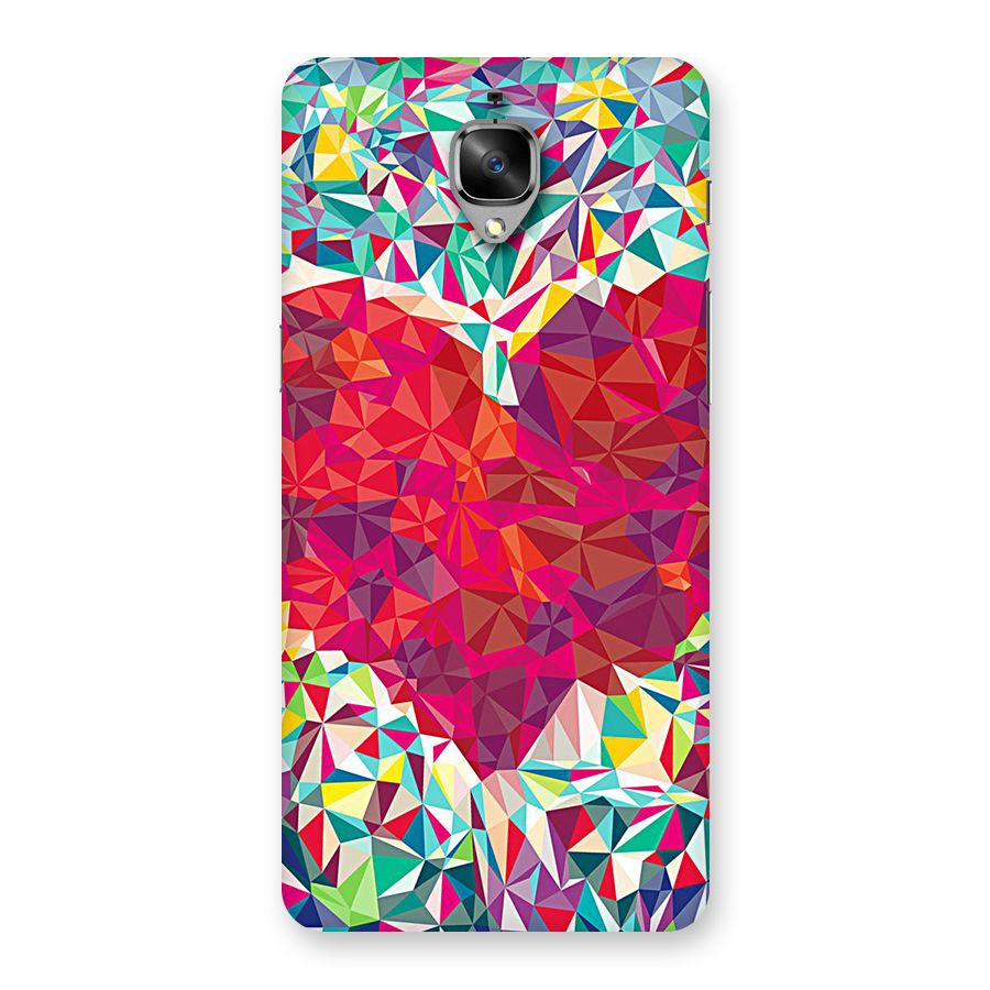 Scrumbled Heart Back Case for OnePlus 3