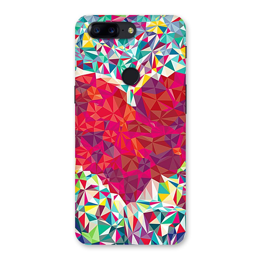Scrumbled Heart Back Case for OnePlus 5T