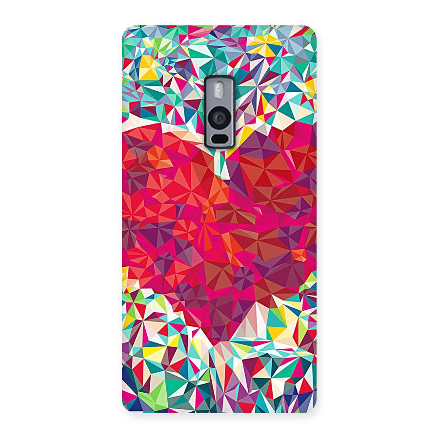 Scrumbled Heart Back Case for OnePlus Two
