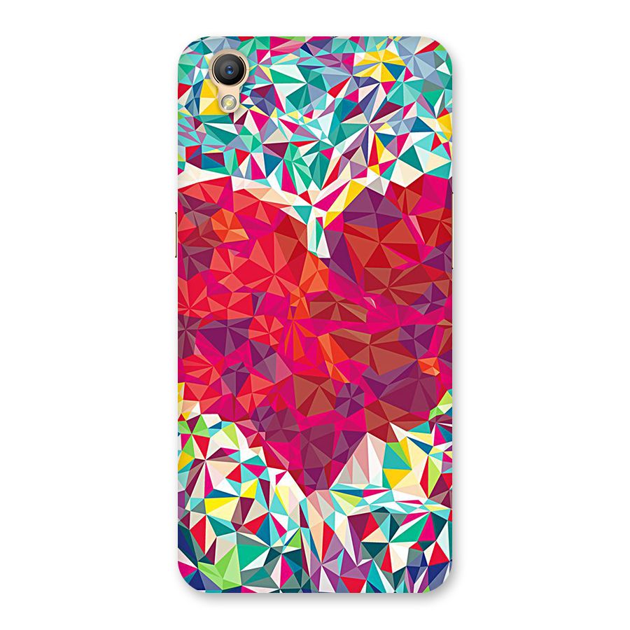 Scrumbled Heart Back Case for Oppo A37