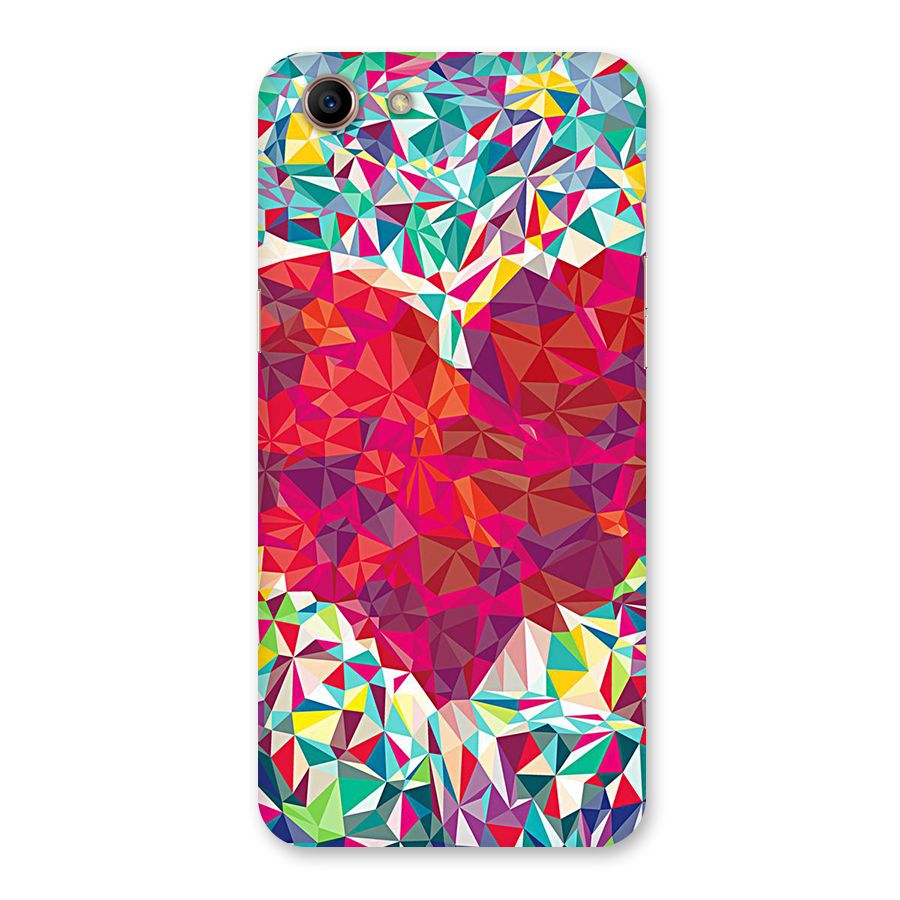 Scrumbled Heart Back Case for Oppo A83 (2018)