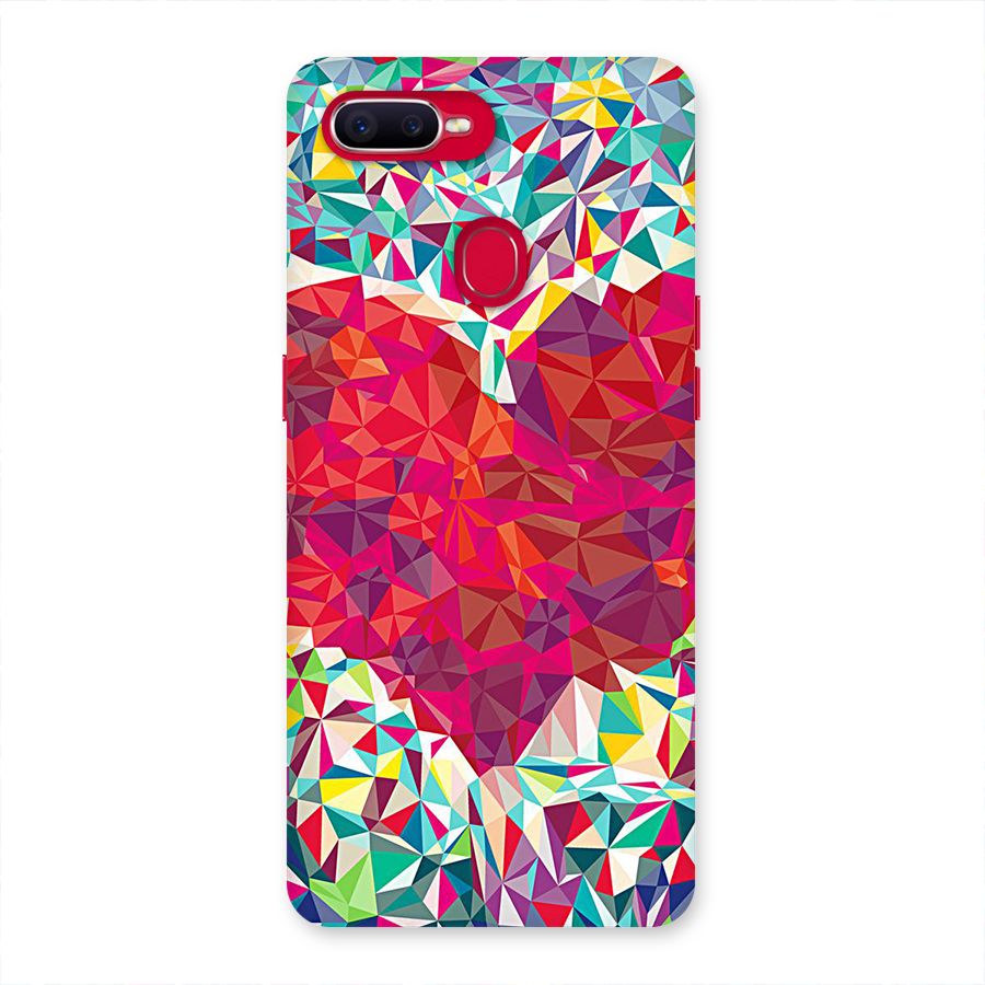 Scrumbled Heart Back Case for Oppo F9 Pro