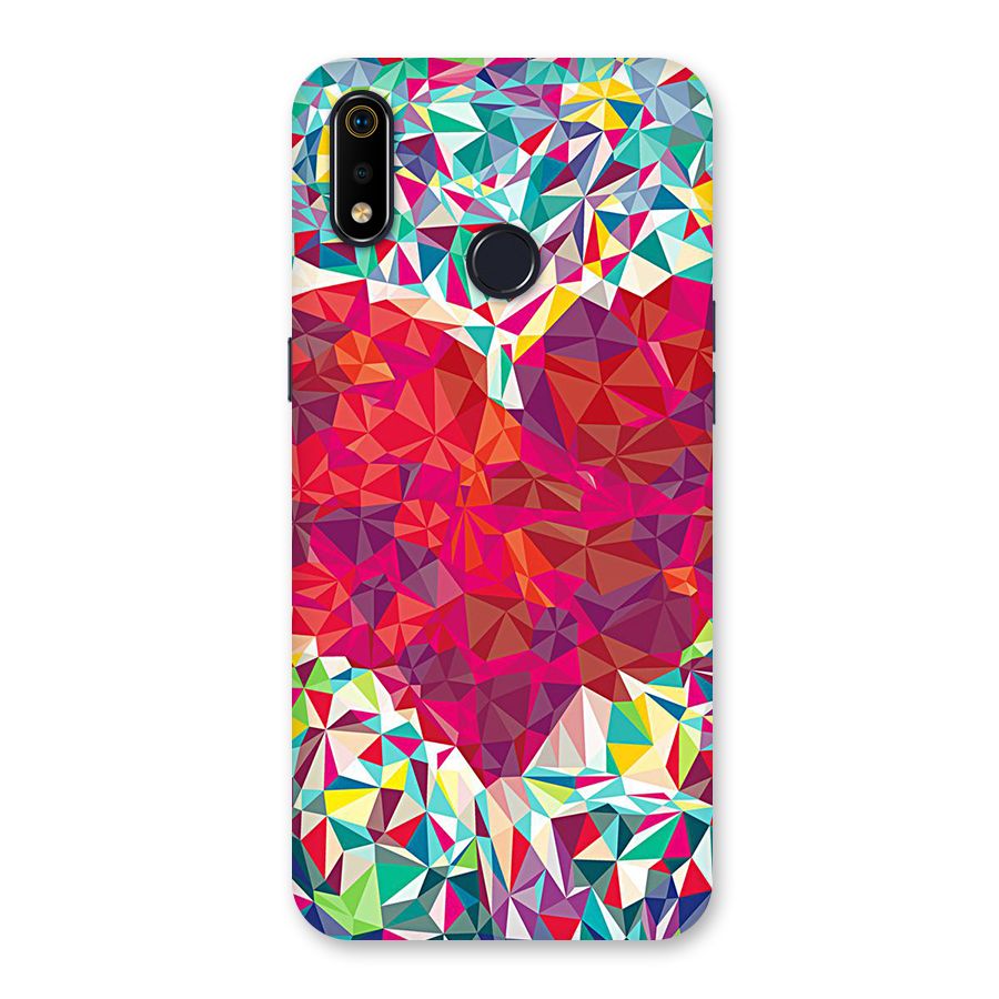 Scrumbled Heart Back Case for Realme 3i