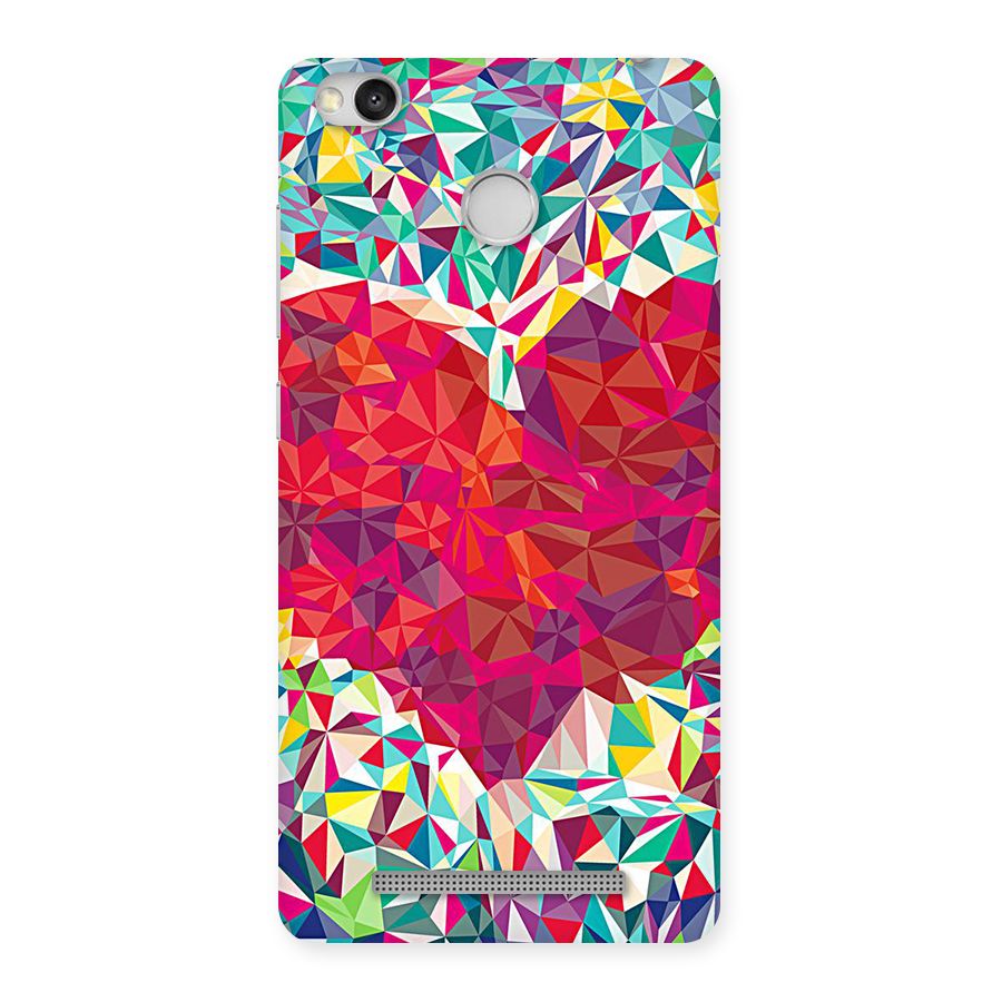 Scrumbled Heart Back Case for Redmi 3S Prime