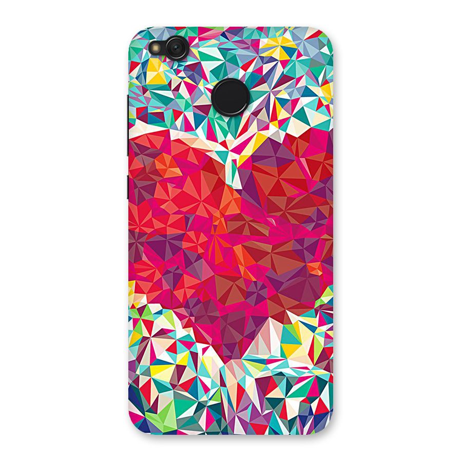 Scrumbled Heart Back Case for Redmi 4