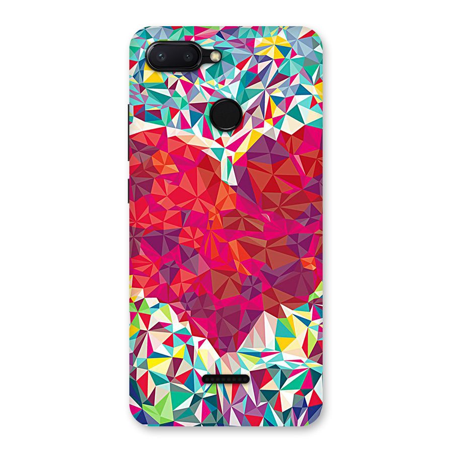 Scrumbled Heart Back Case for Redmi 6