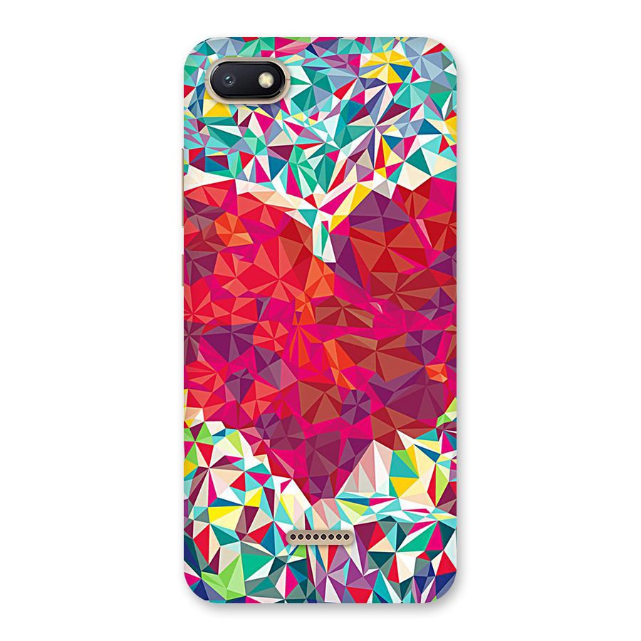 Scrumbled Heart Back Case for Redmi 6A