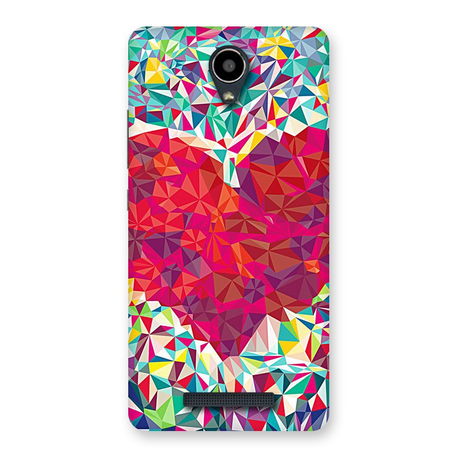 Scrumbled Heart Back Case for Redmi Note 2