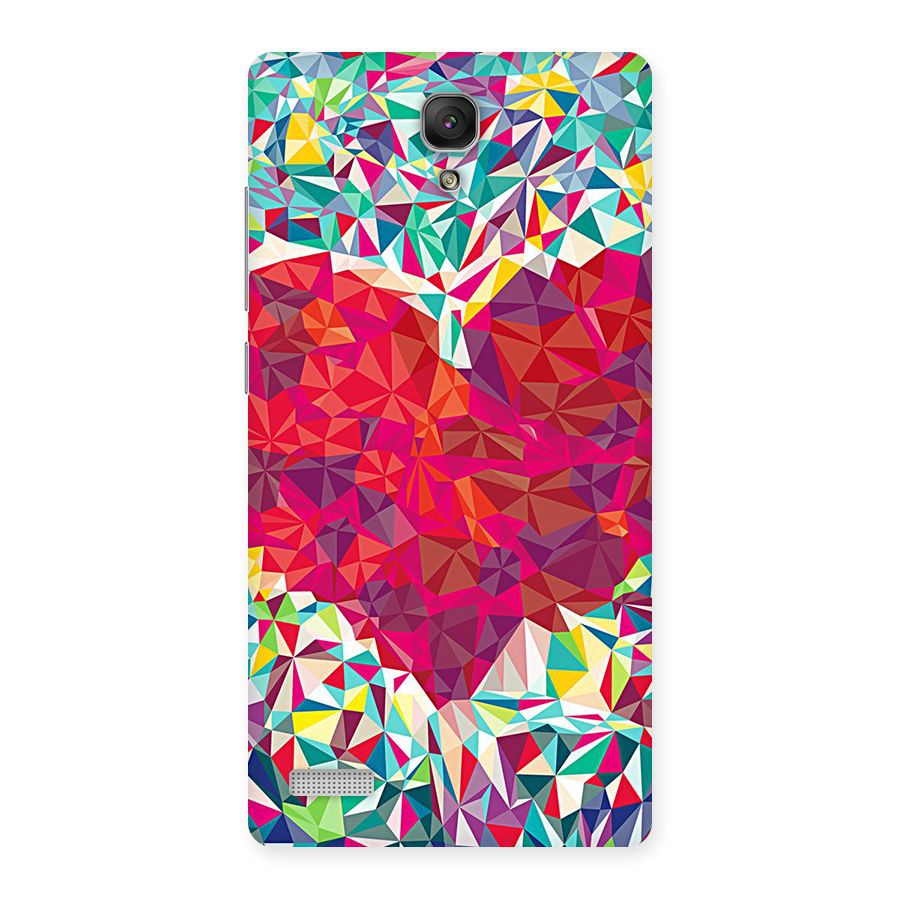 Scrumbled Heart Back Case for Redmi Note Prime