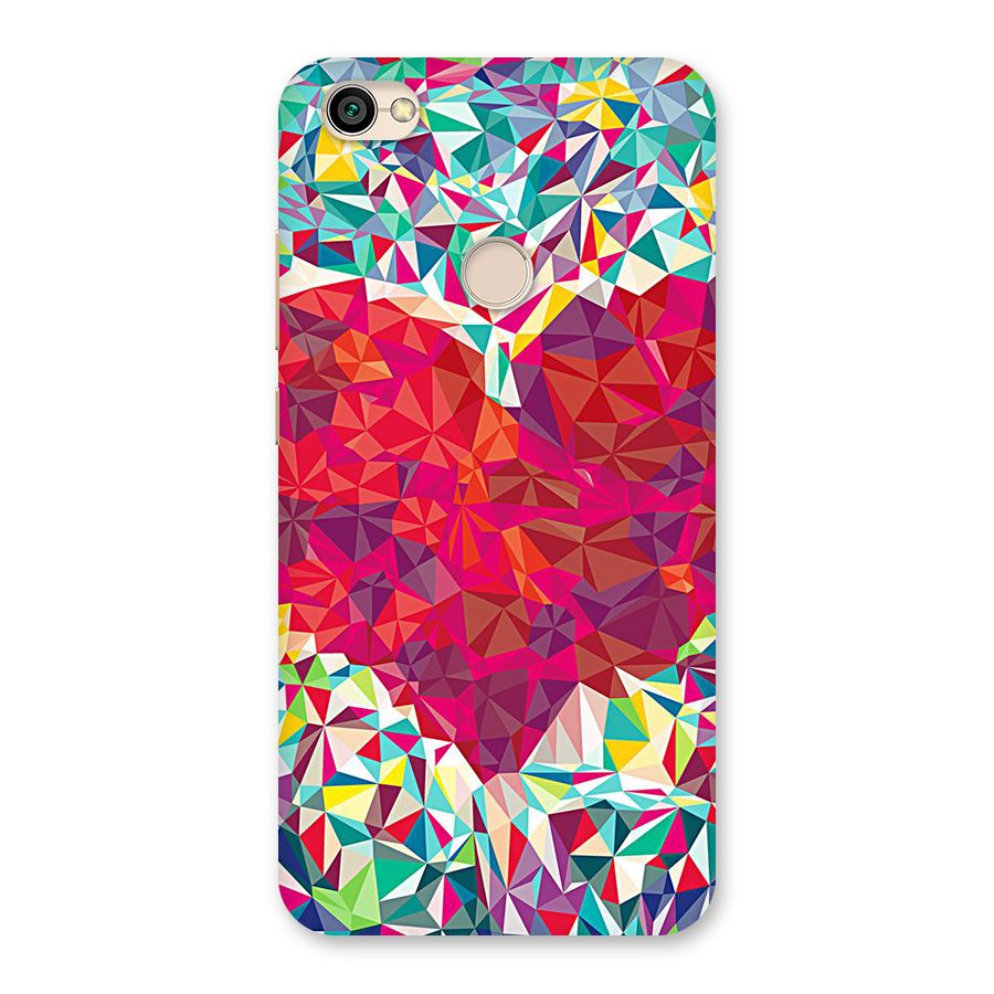 Scrumbled Heart Back Case for Redmi Y1 2017
